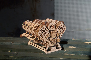 V8 Engine model kit